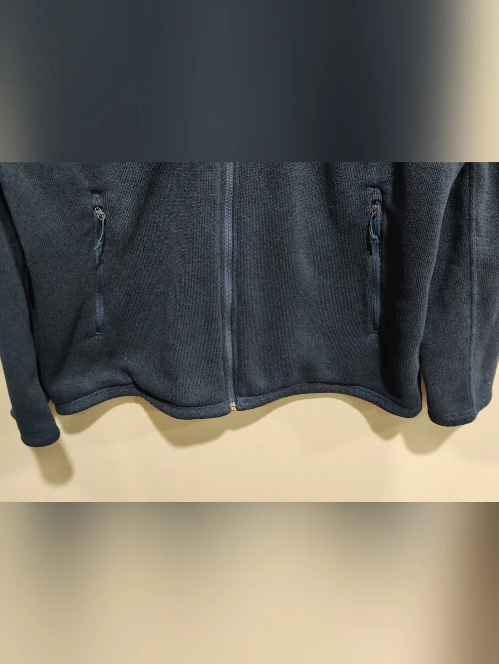 The North Face Men's Gordon Lyons Full Zip Fleece Jacket Coat Blue Heather 2XL